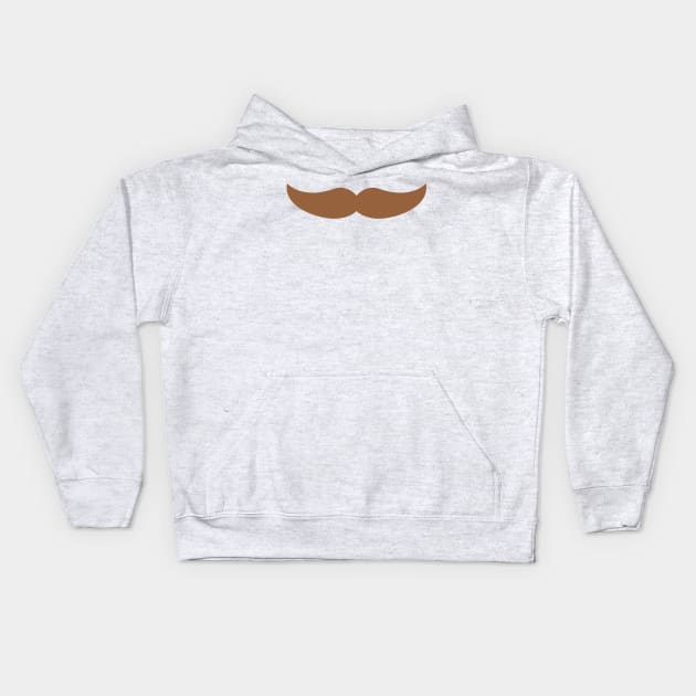 Mustache Kids Hoodie by Shelby Ly Designs